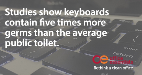 Your Keyboard Is Infested With Bacteria