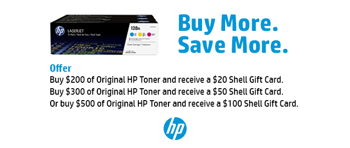 Buy More, Save More From HP and Office Essentials