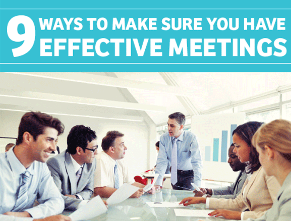 Tips for effective meetings