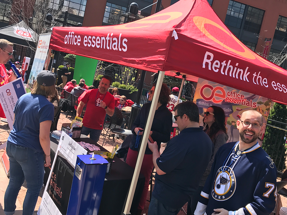 Office Essentials at Cardinals Opening Day