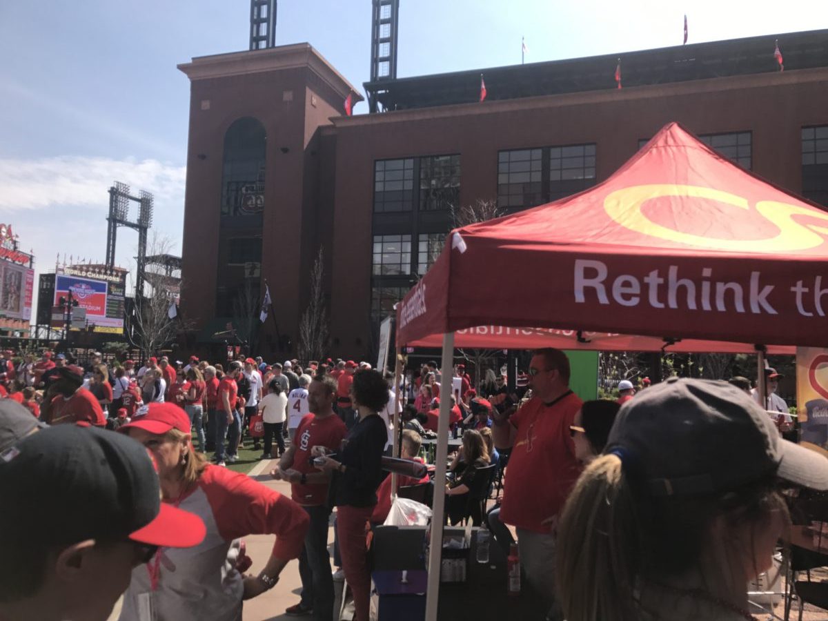 Office Essentials at Cardinals Opening Day