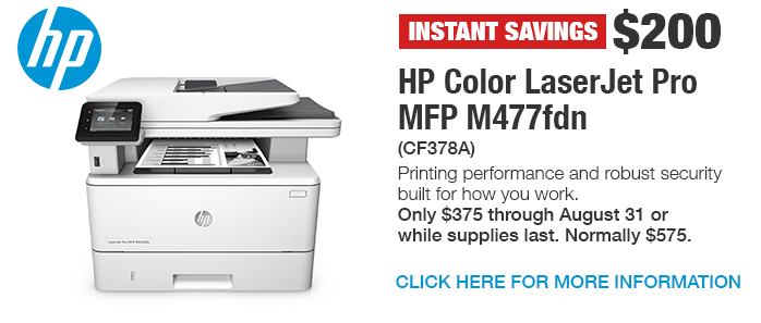 HP Featured Printer